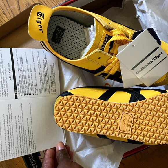 Mens size 5 Onitsuka Tiger Mexico 66 Yellow Kill Bill main image 4
